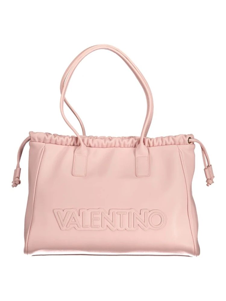 Pink Polyethylene Handbag