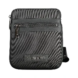 Black Polyethylene Shoulder Bag