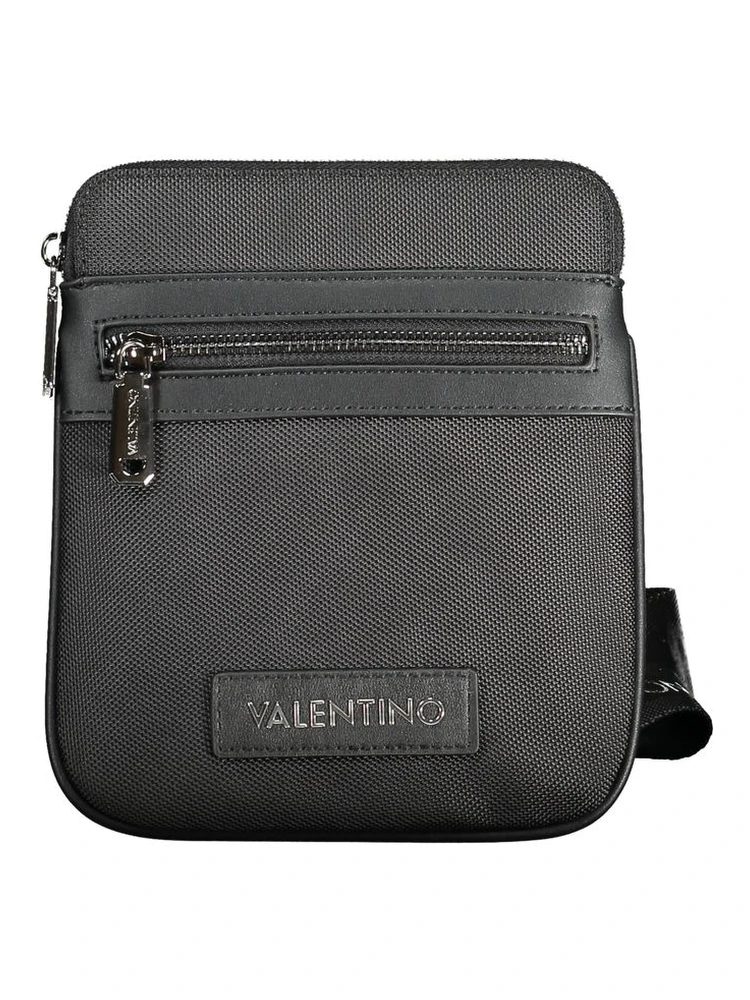 Black Polyethylene Shoulder Bag