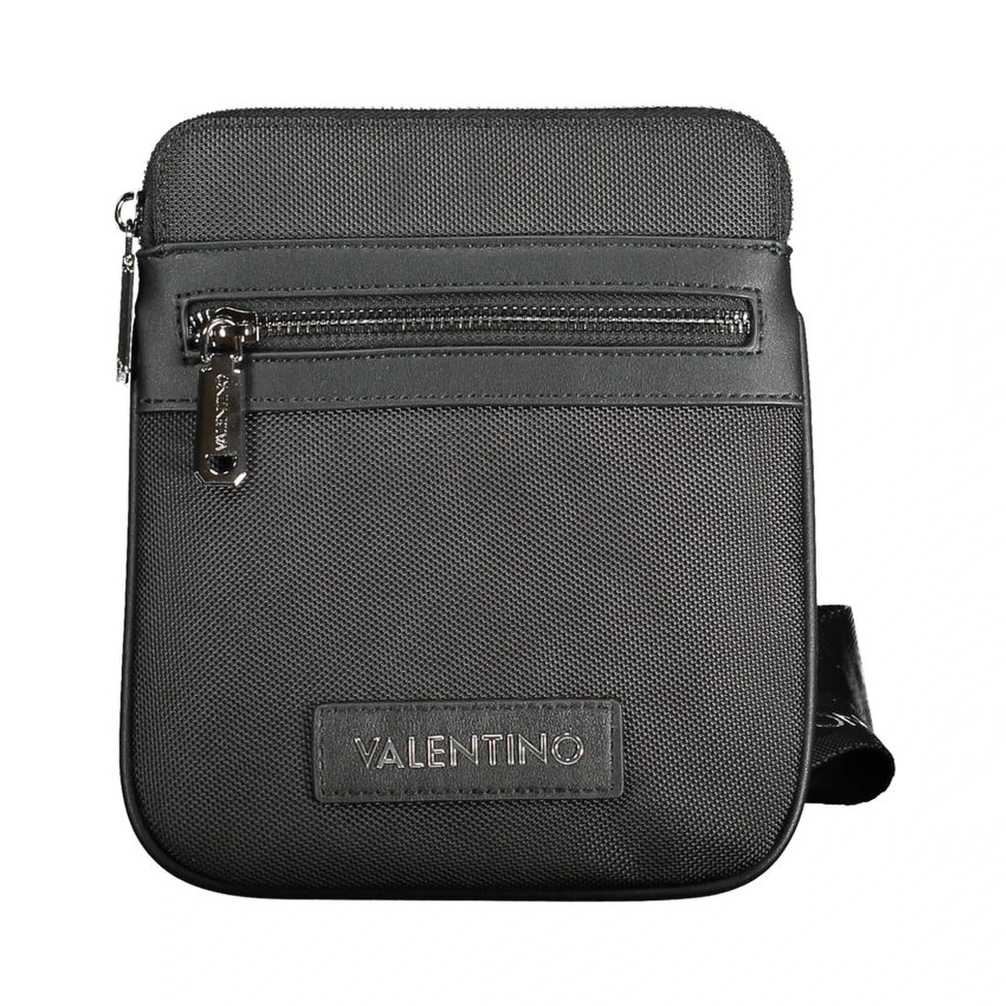 Black Polyethylene Shoulder Bag