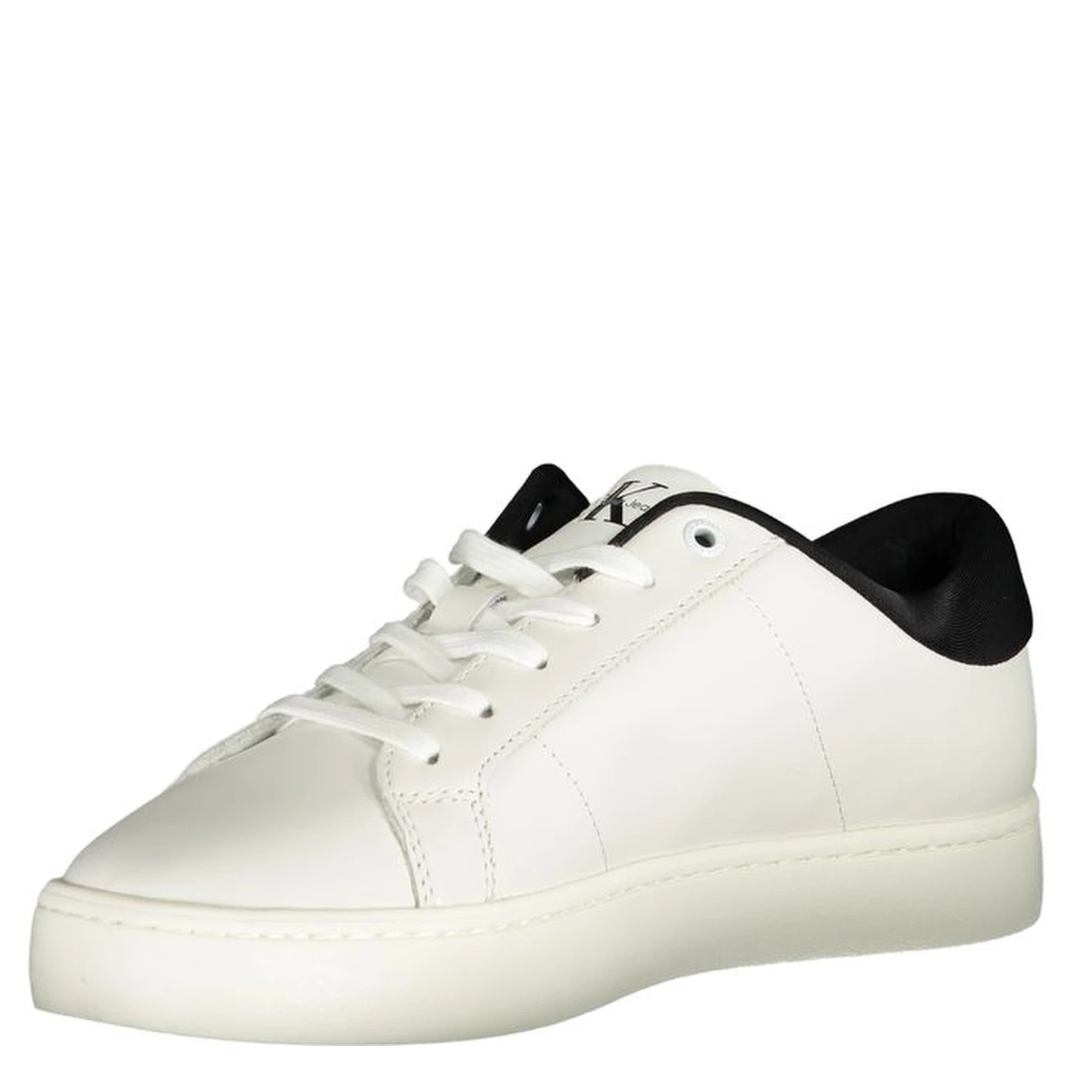 White Polyester Sneaker