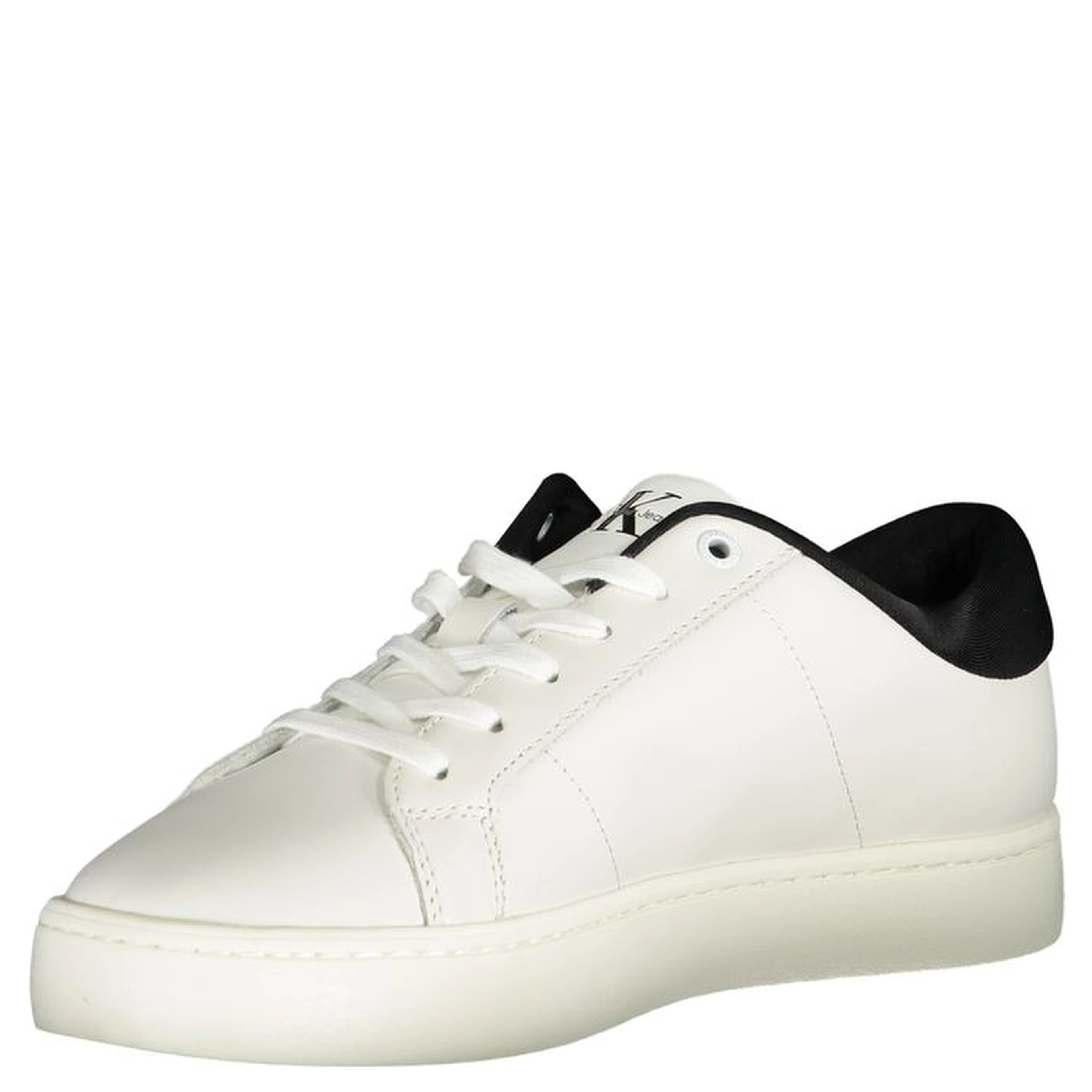 White Polyester Sneaker