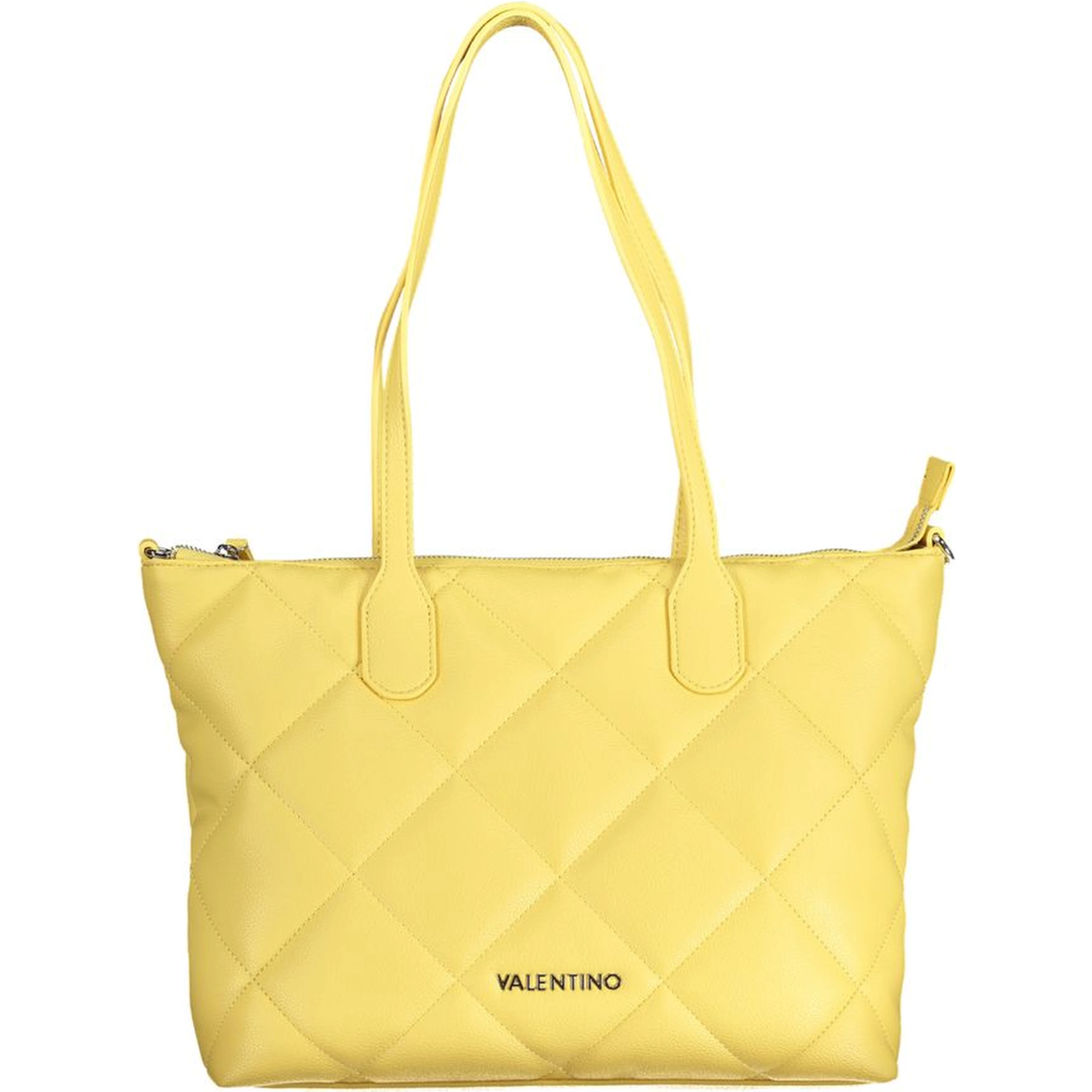 Yellow Polyethylene Handbag