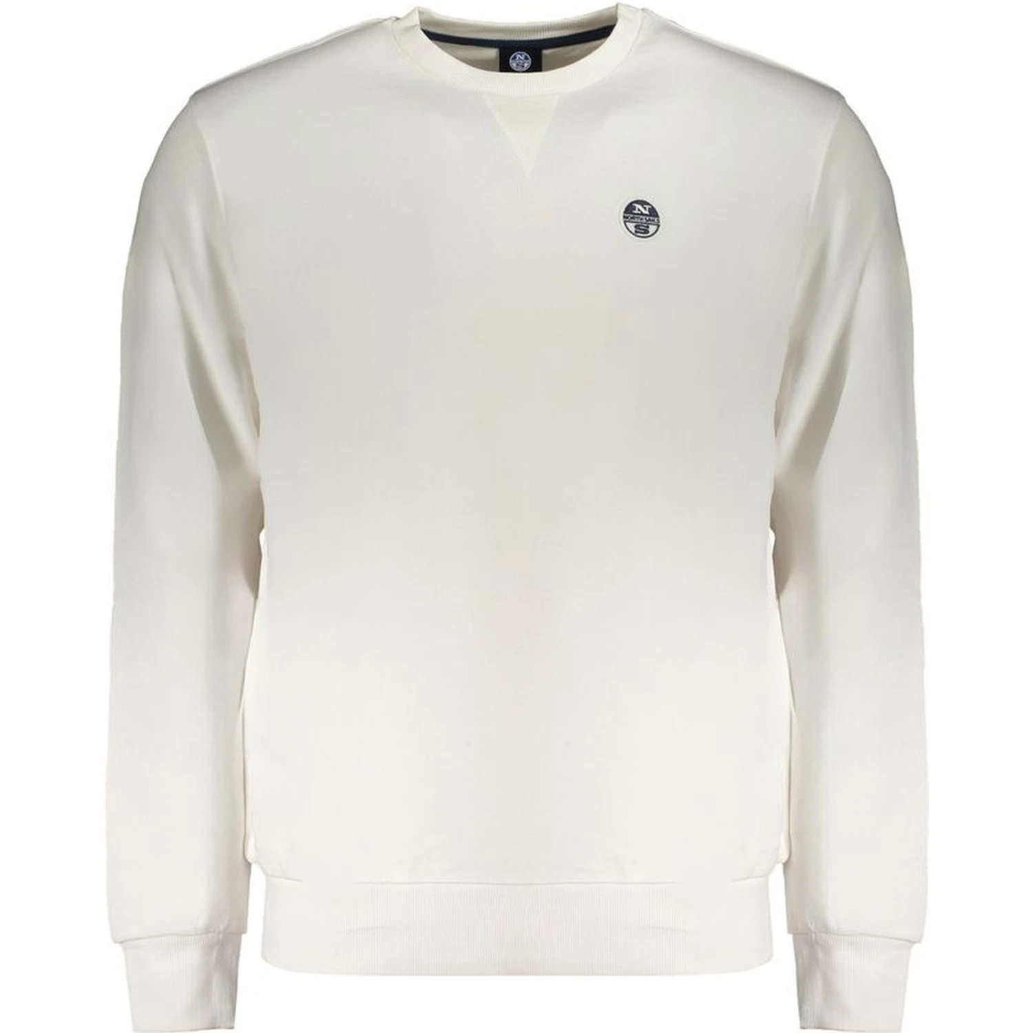 White Cotton Sweatshirt