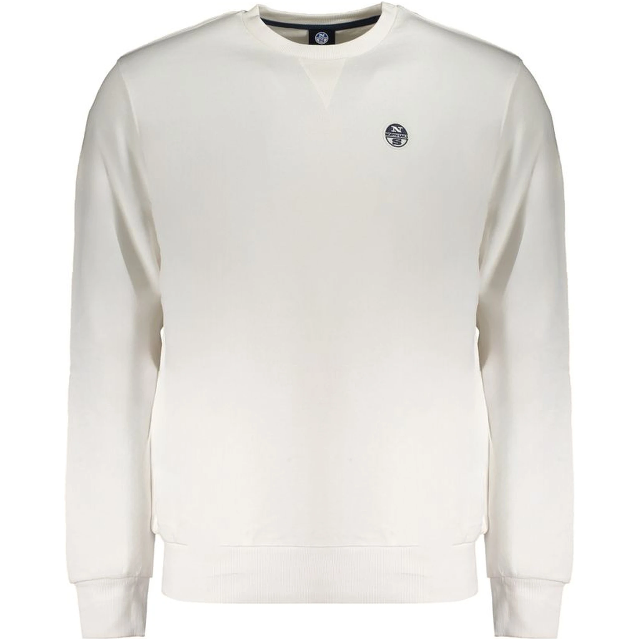 White Cotton Sweatshirt