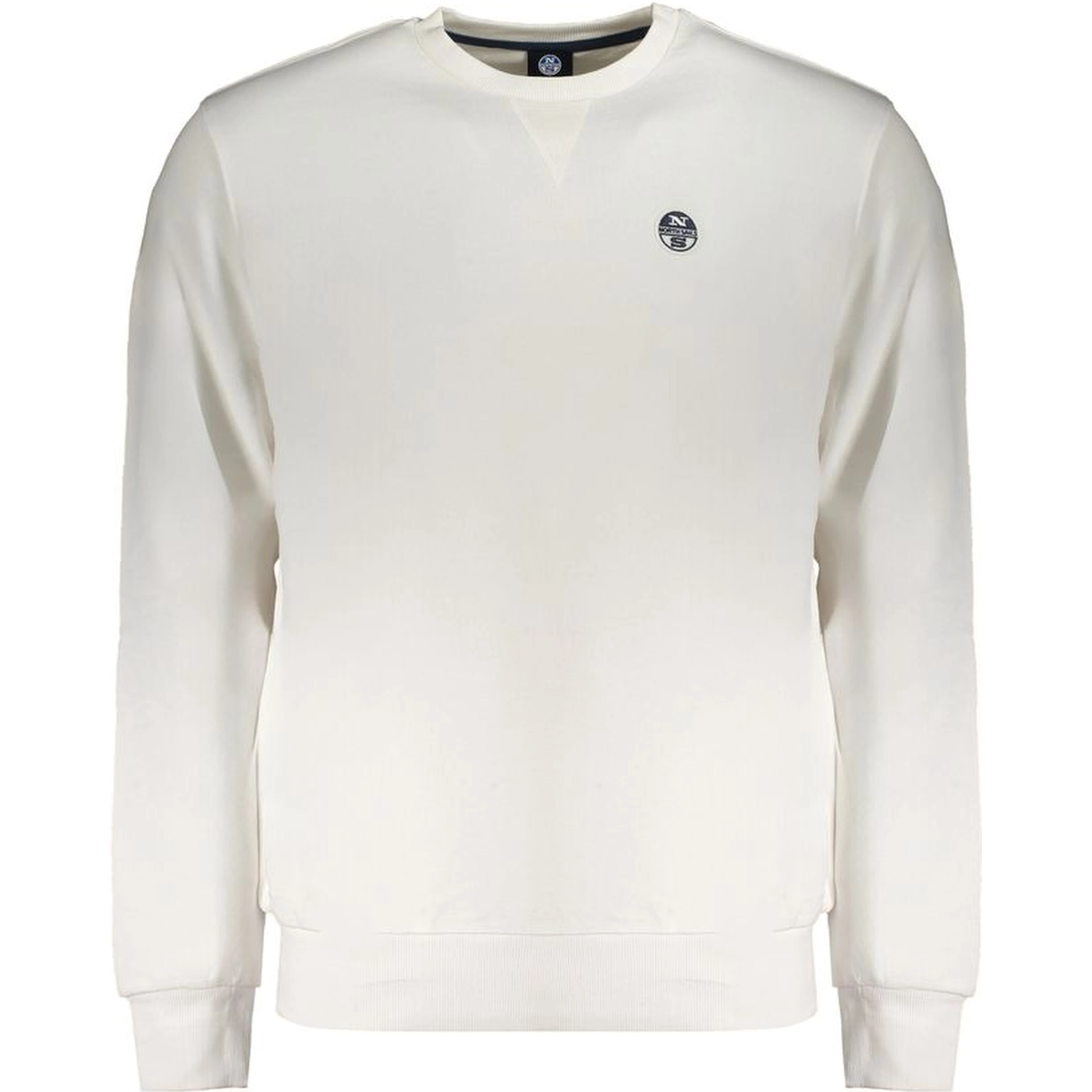 White Cotton Sweatshirt