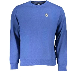 Blue Cotton Sweatshirt