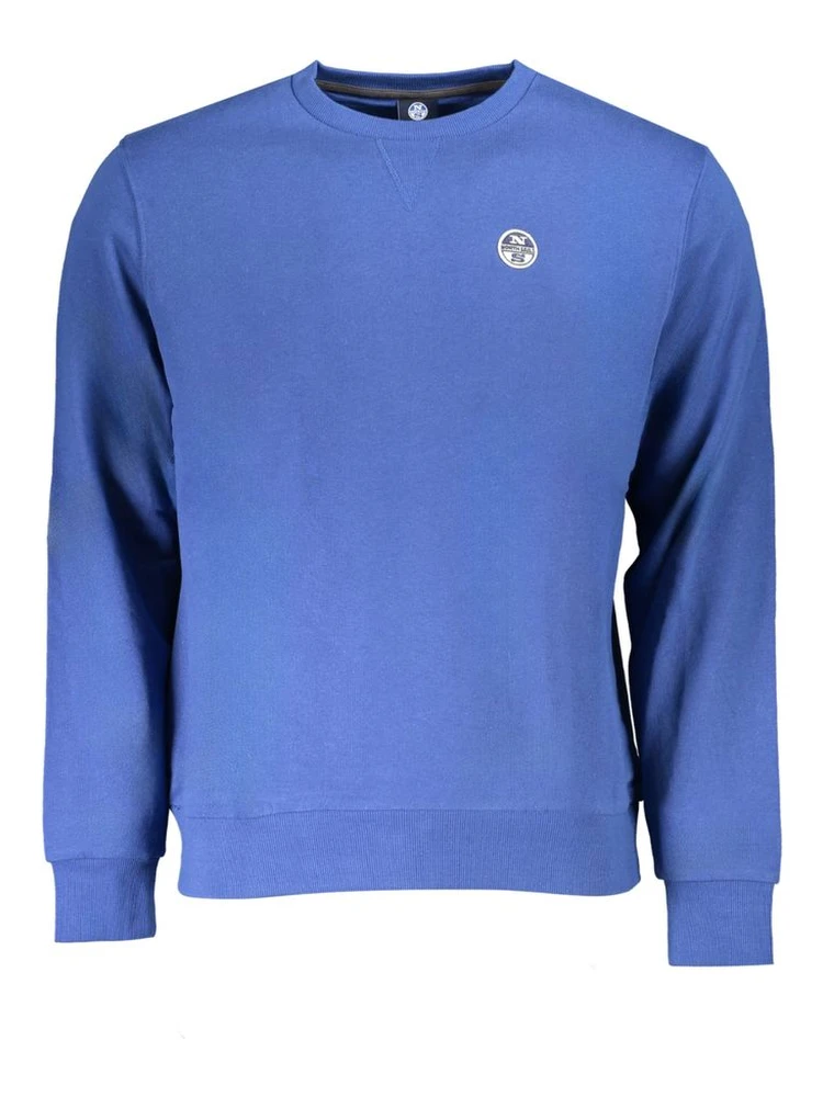 Blue Cotton Sweatshirt