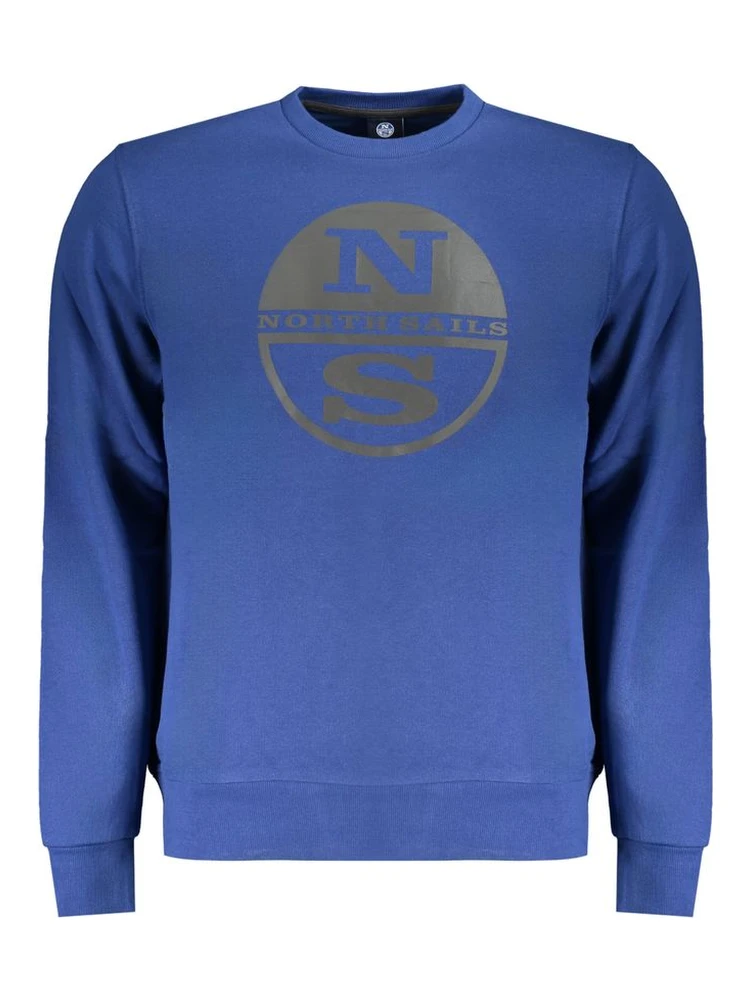 Blue Cotton Sweatshirt