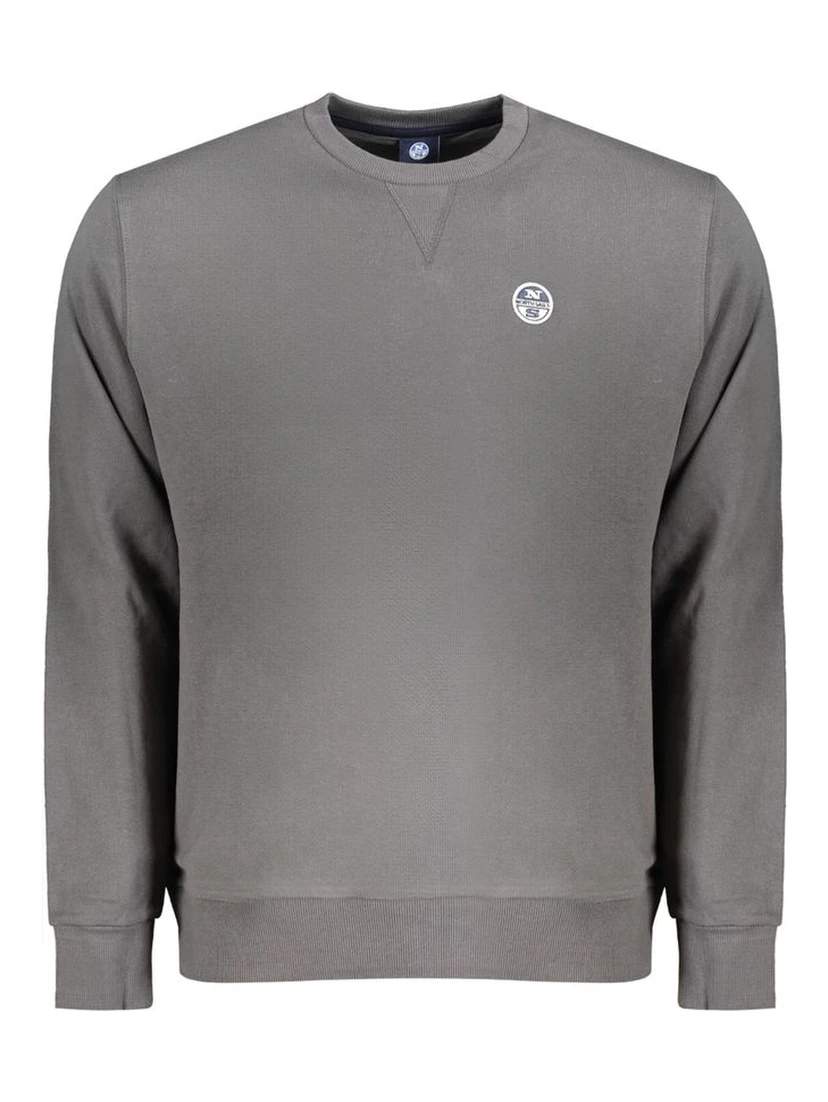 Gray Cotton Sweatshirt