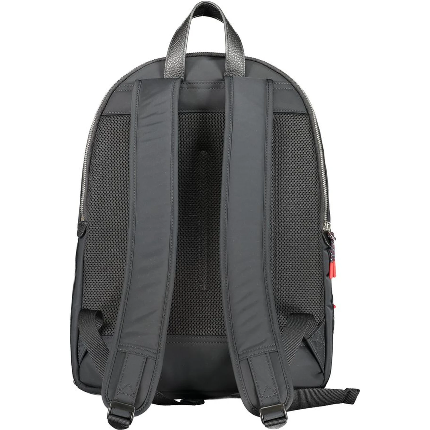 Black Polyester Backpack