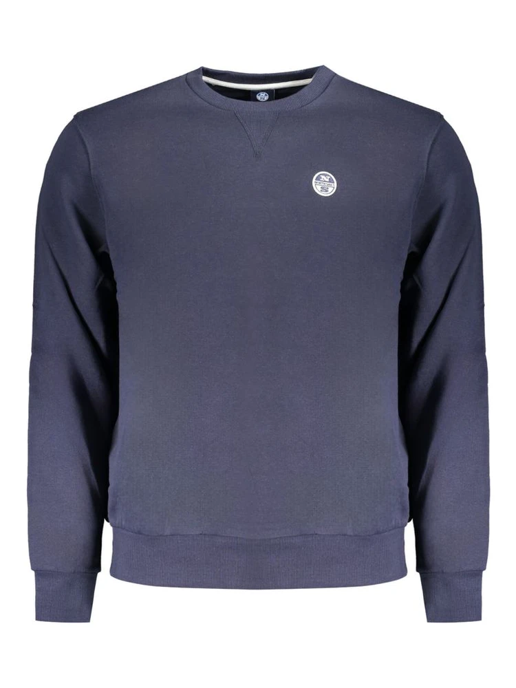 Blue Cotton Sweatshirt