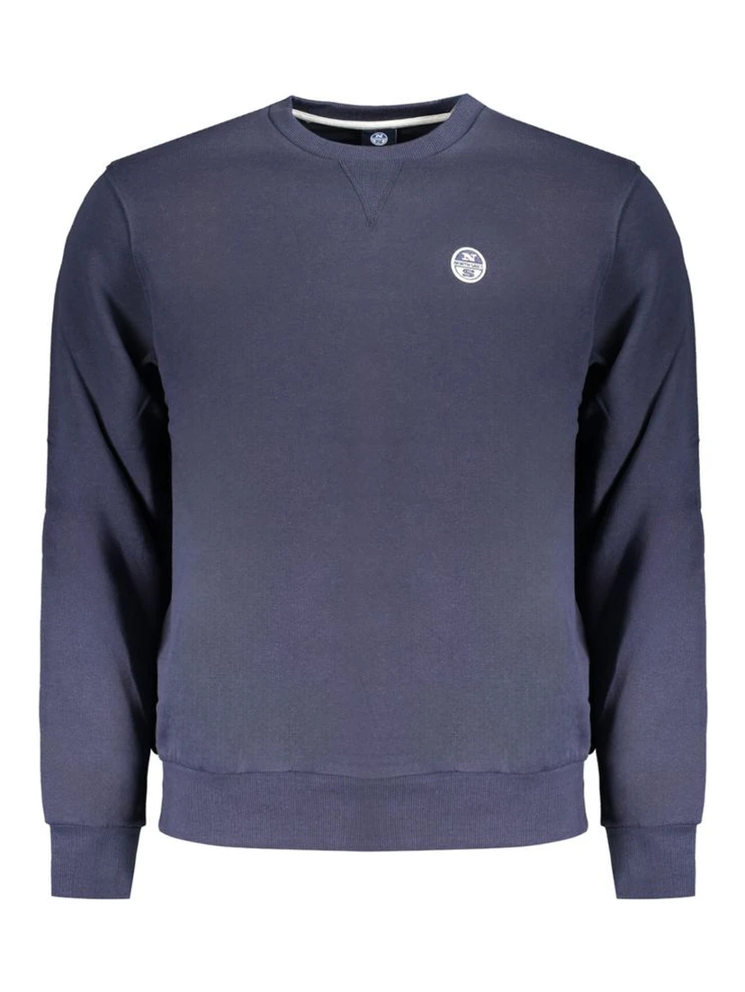 Blue Cotton Sweatshirt
