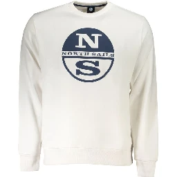 White Cotton Sweatshirt