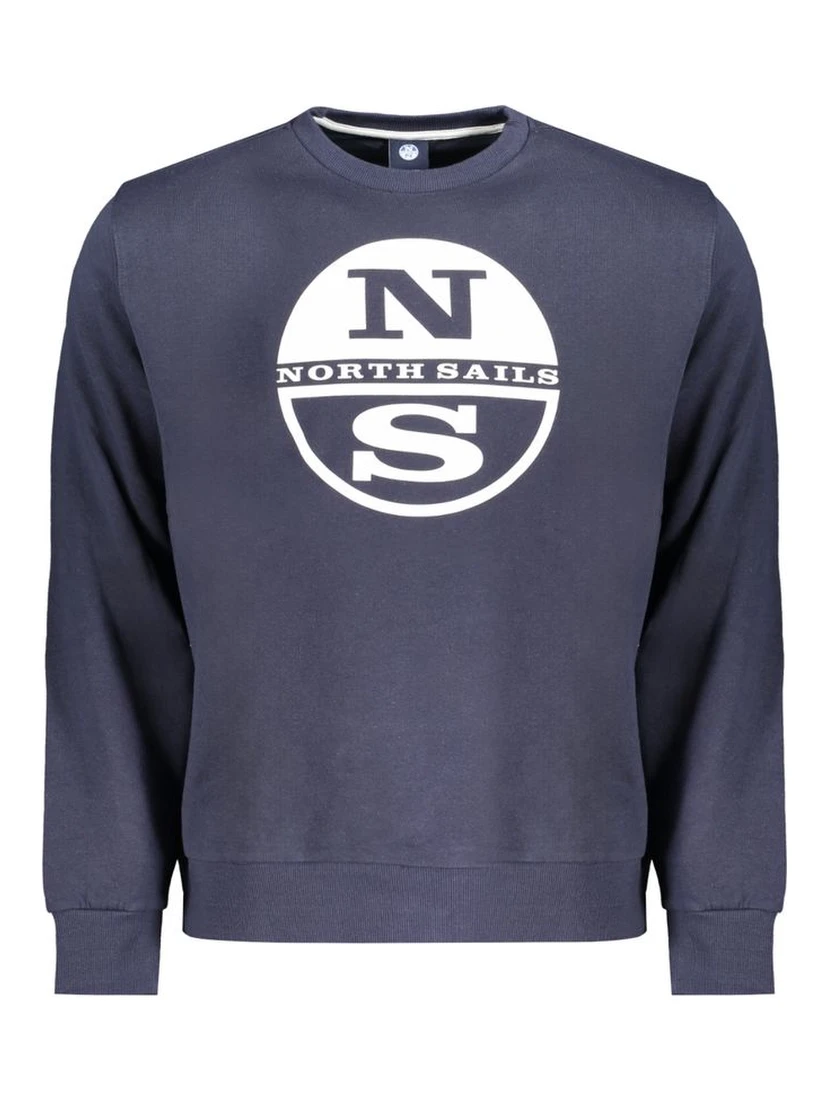 Blue Cotton Sweatshirt