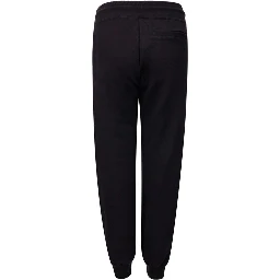 Black Cotton Joggers (Workout Pants)