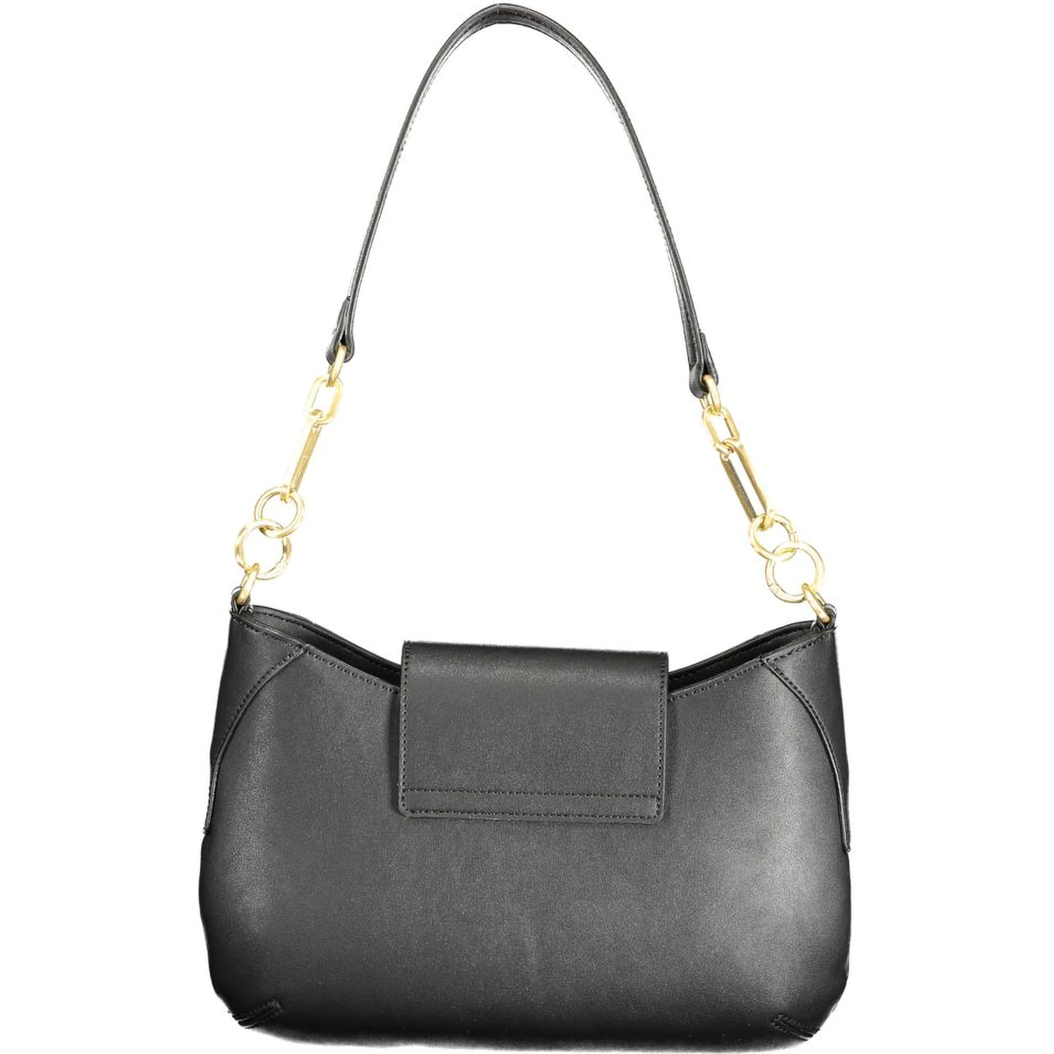 حقيبة يد من البولي إيثيلين الأسود