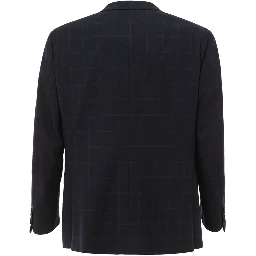 Blue Wool Blazer