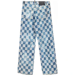 Blue Cotton Relaxed Fit Jeans