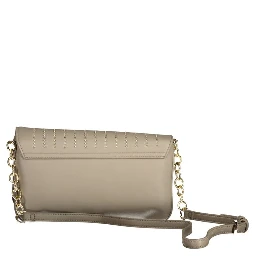 Beige Polyethylene Handbag