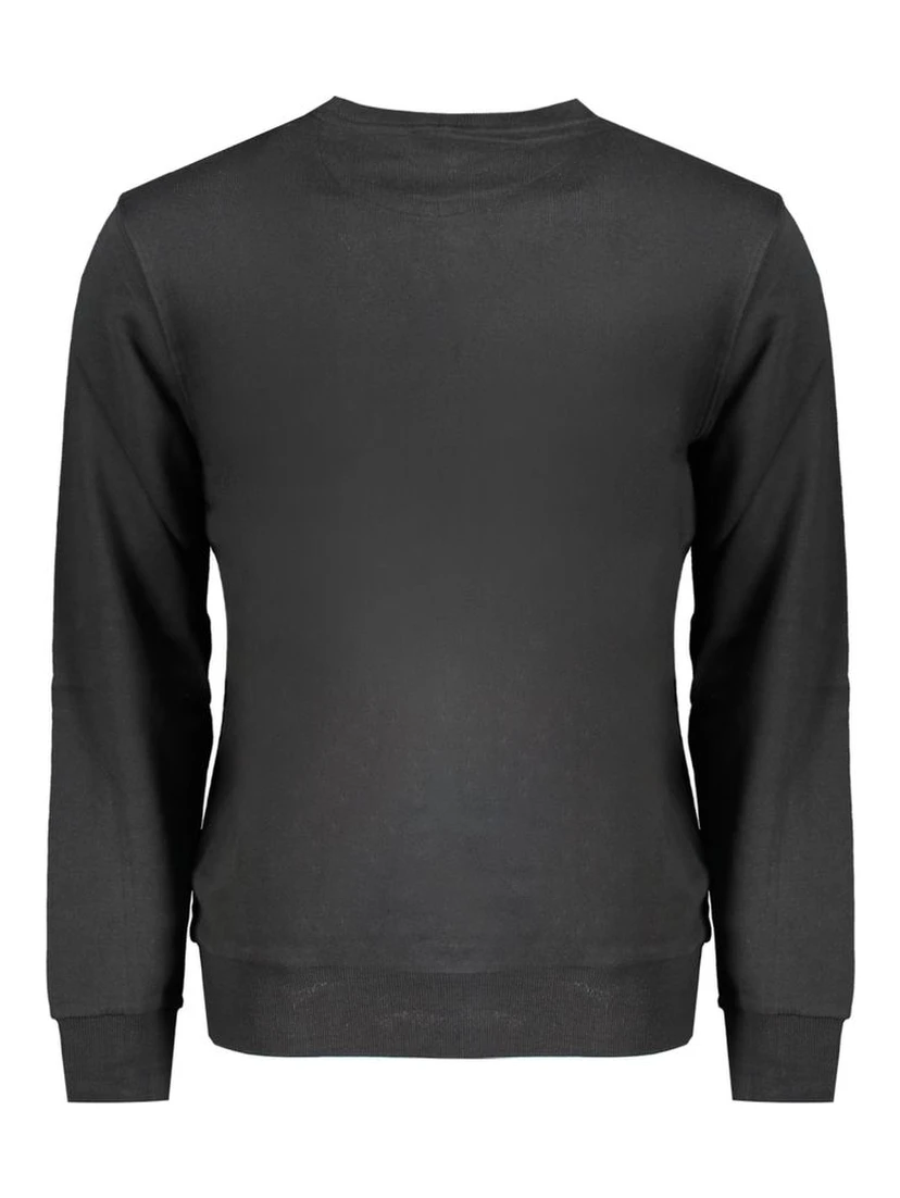 Black Cotton Sweatshirt