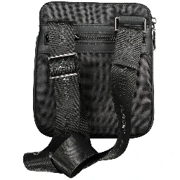 Black Polyethylene Shoulder Bag