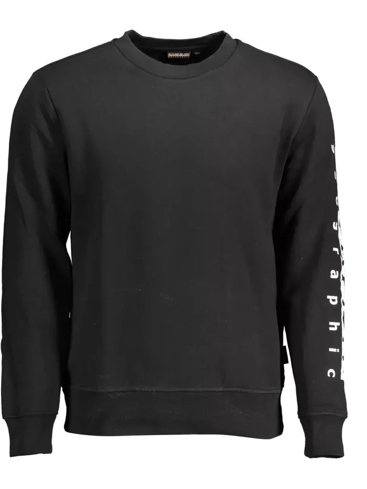 Black Cotton Sweater