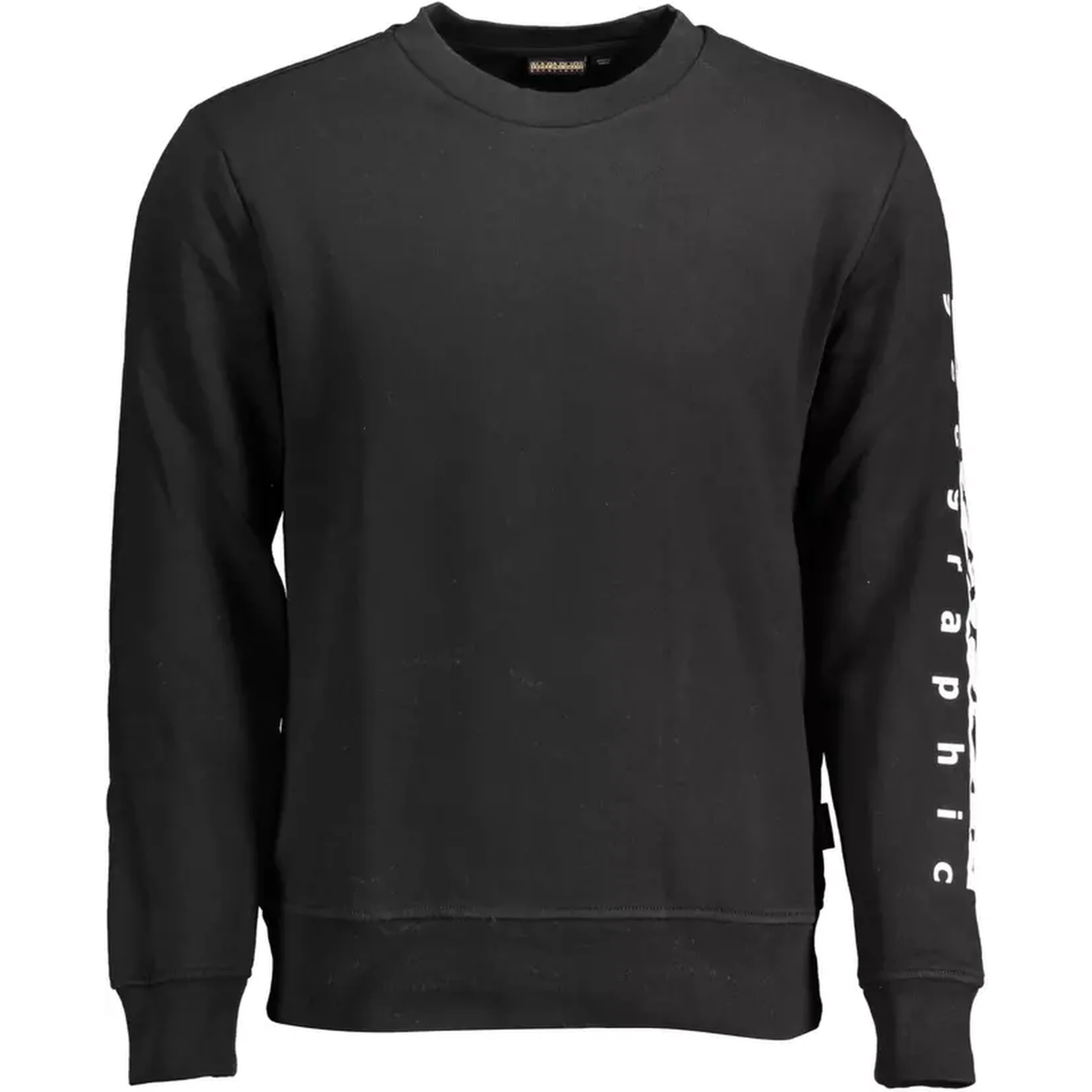 Black Cotton Sweater