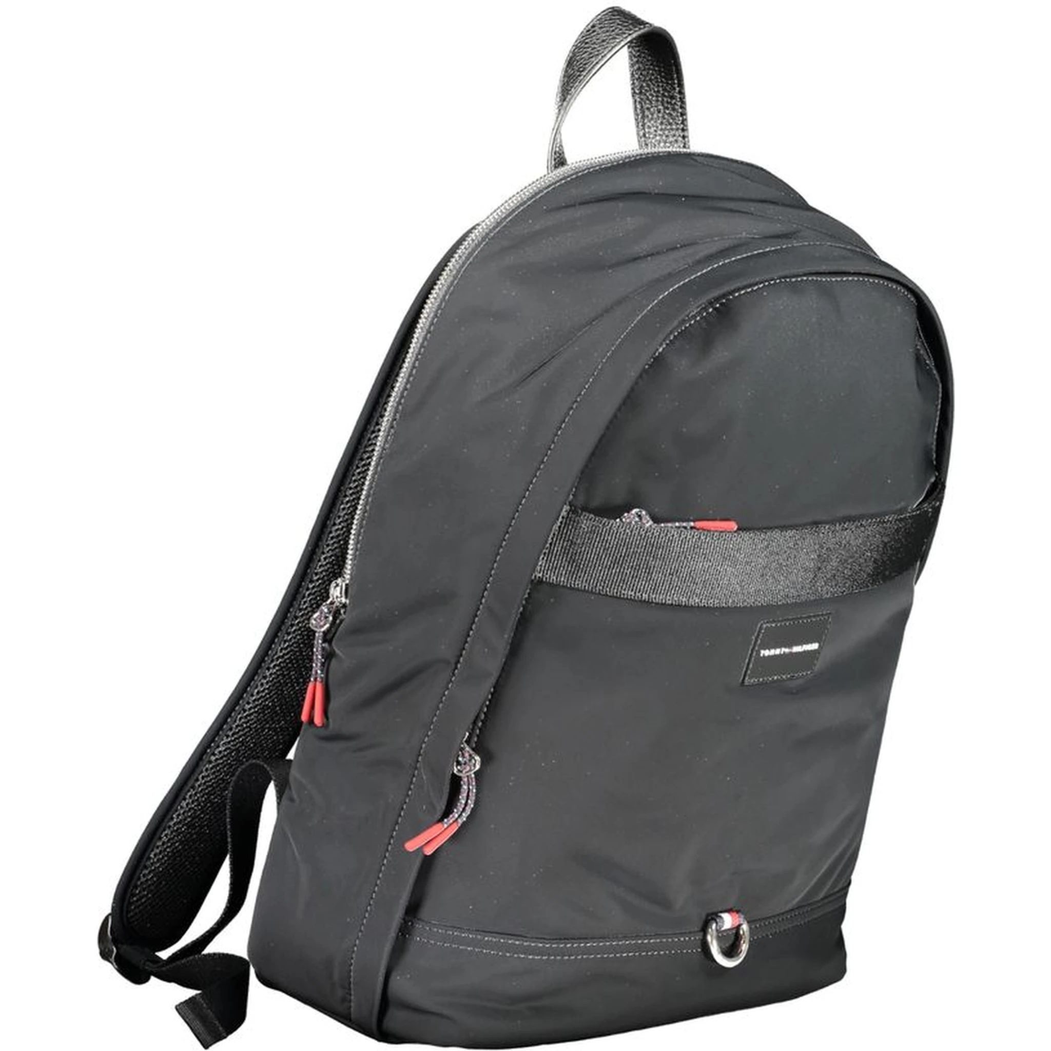Black Polyester Backpack
