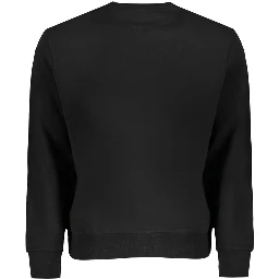 Black Cotton Sweatshirt