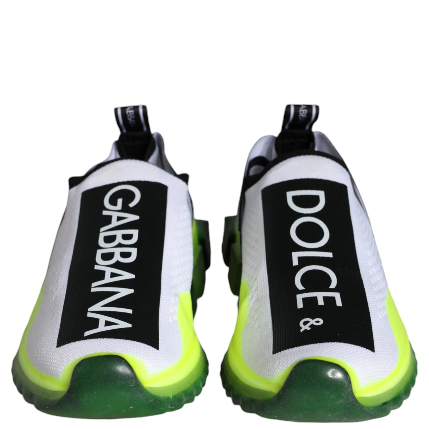 White Yellow Slip On Sorrento Sneakers Shoes