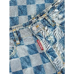Blue Cotton Relaxed Fit Jeans