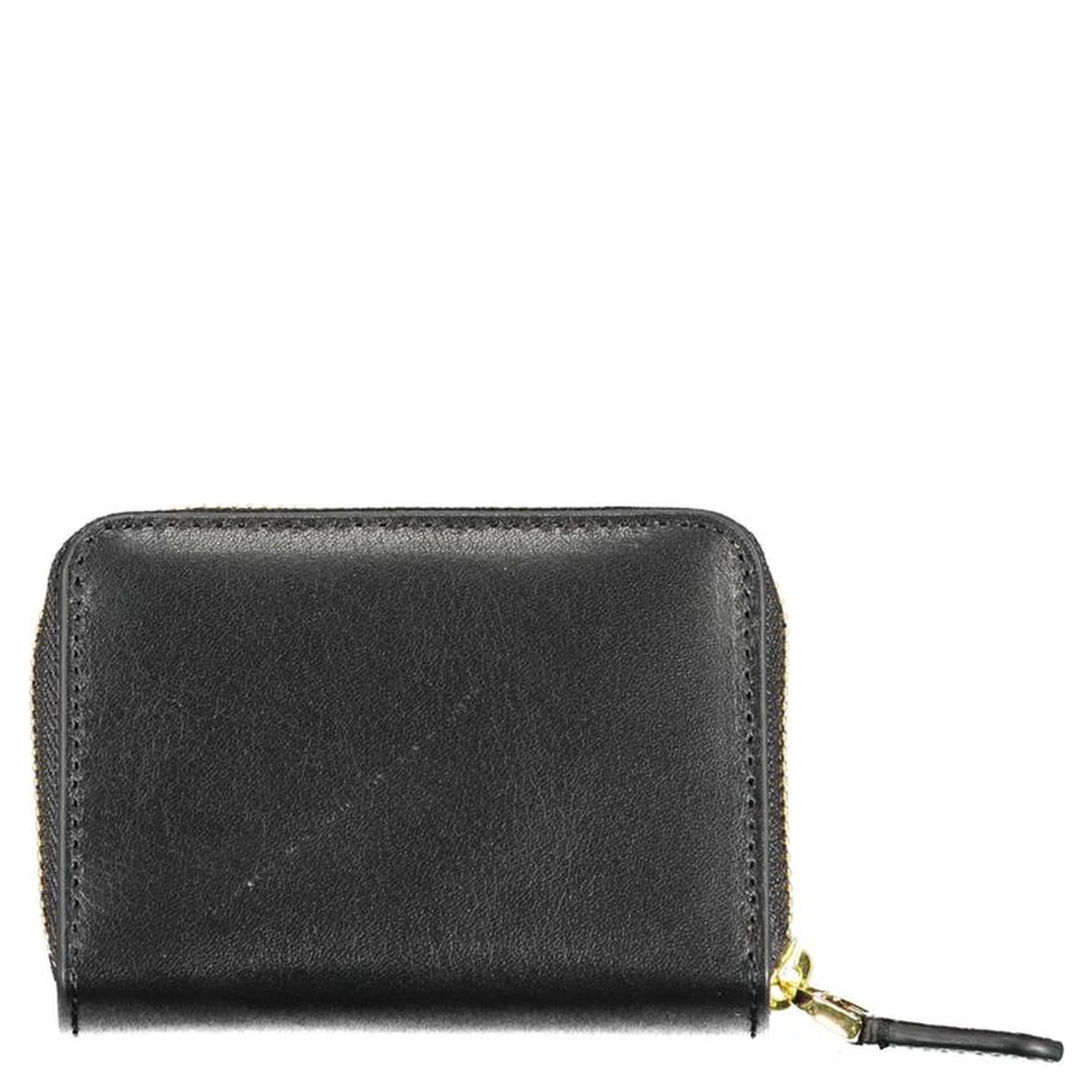 محفظة جلدية سوداء