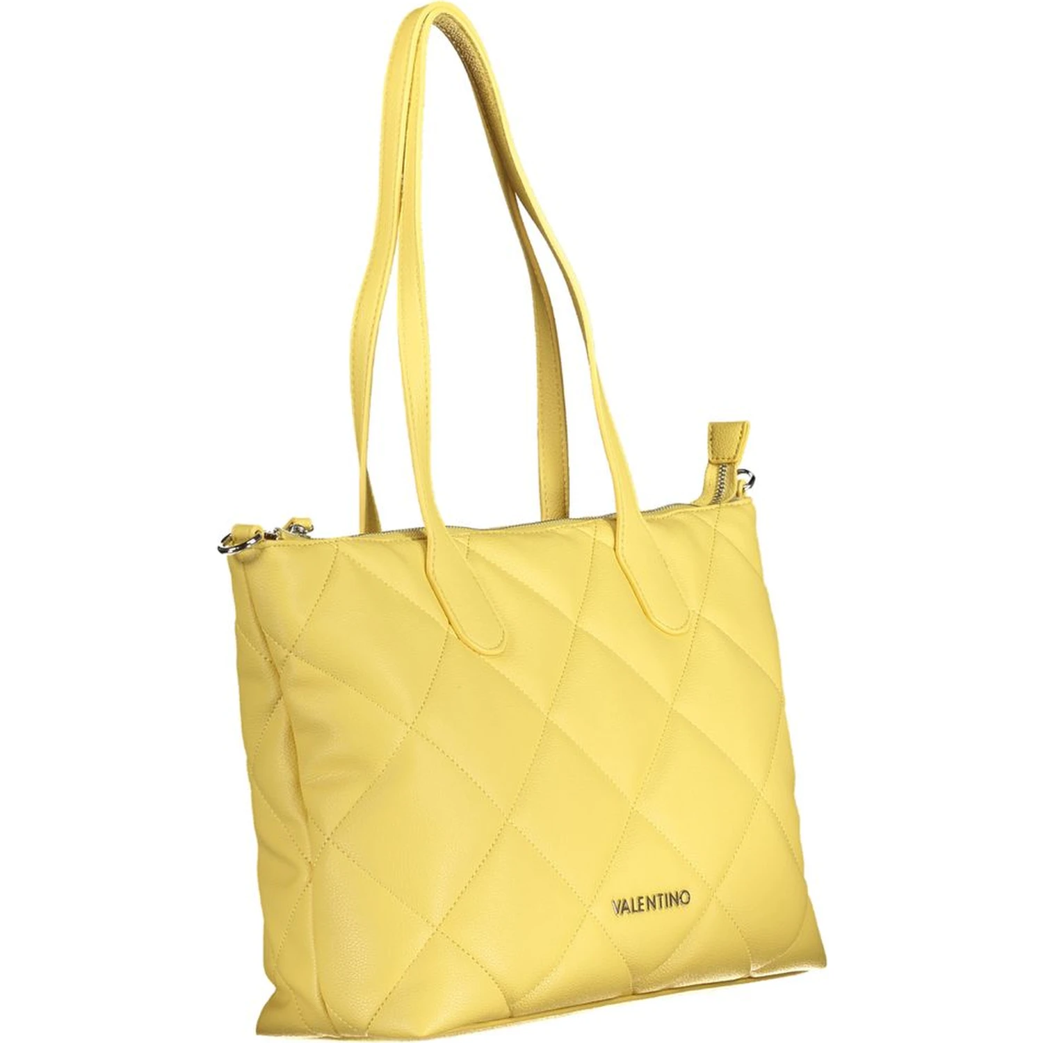Yellow Polyethylene Handbag