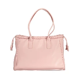 Pink Polyethylene Handbag