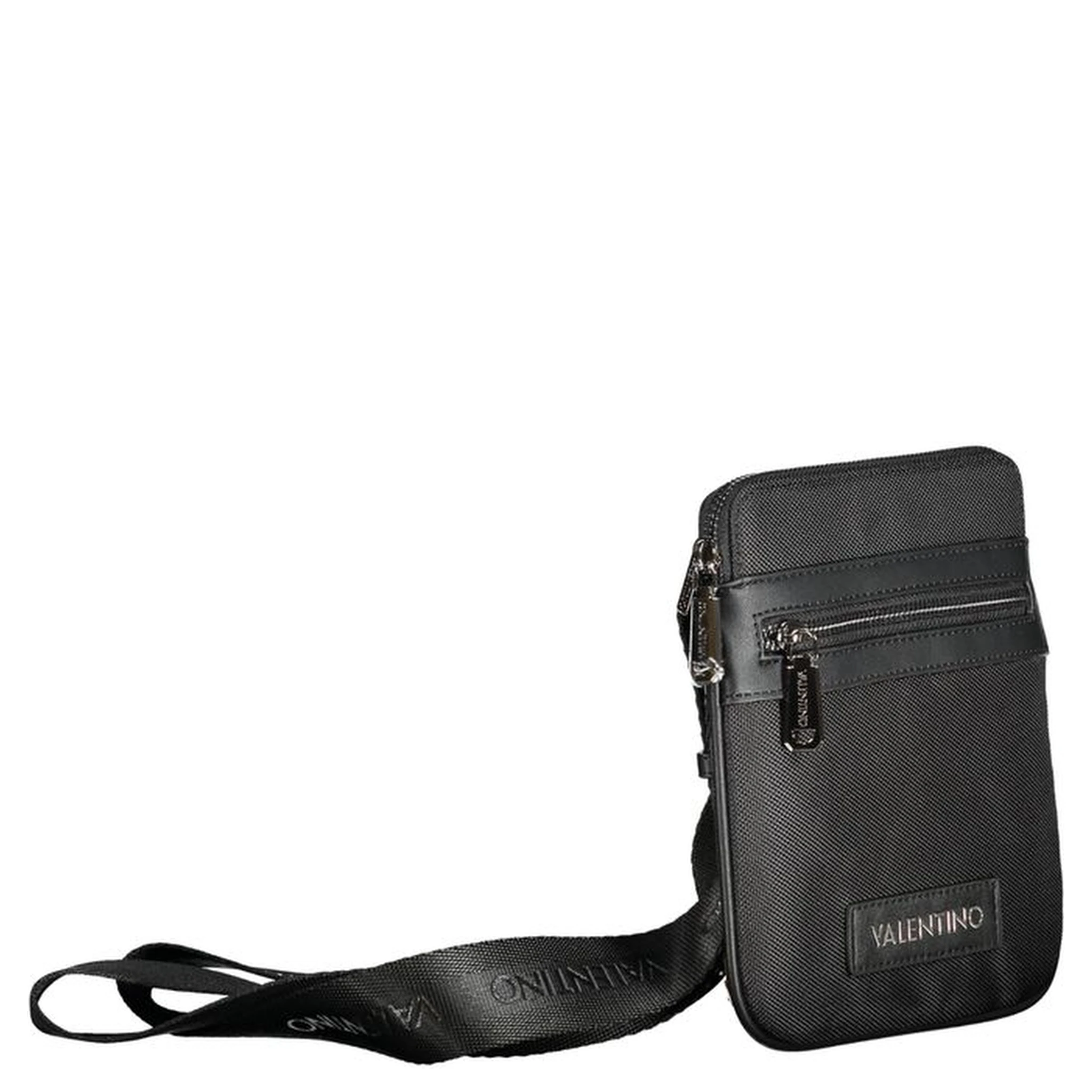 Black Polyethylene Shoulder Bag