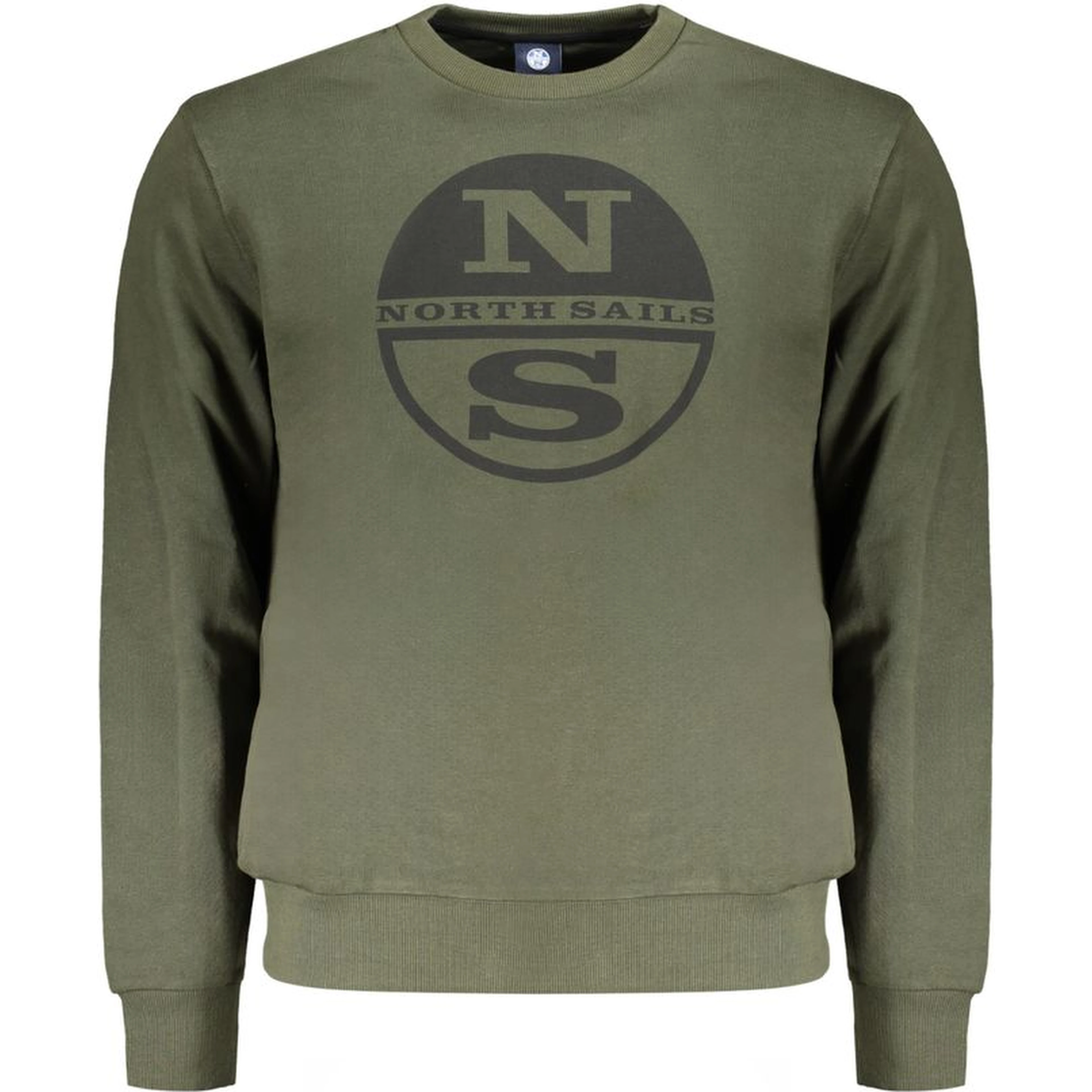 Green Cotton Sweatshirt