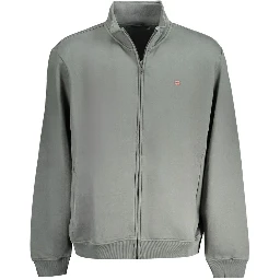 Green Cotton Sweatshirt