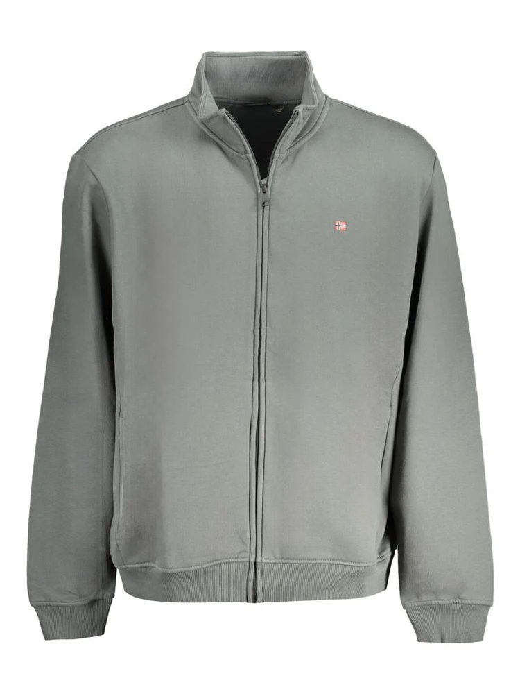 Green Cotton Sweatshirt