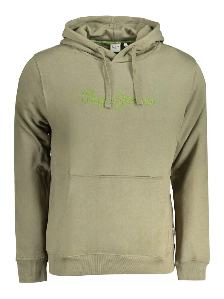 Green Cotton Sweatshirt