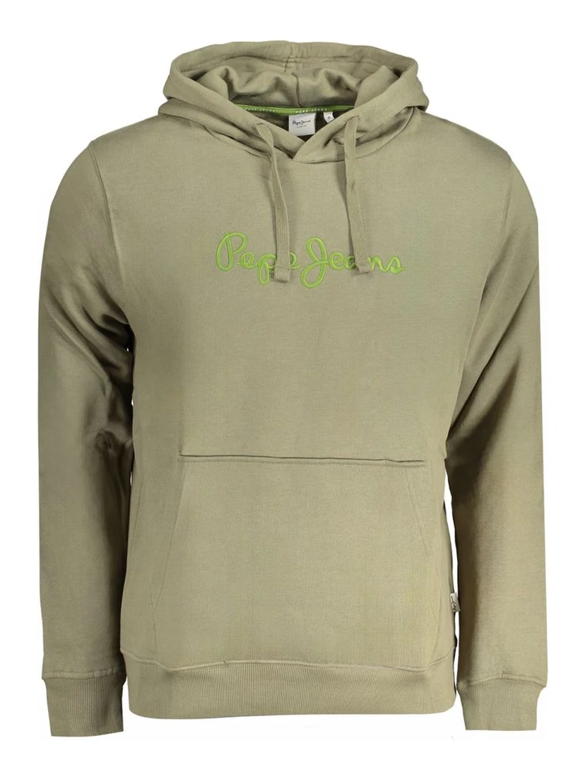 Green Cotton Sweatshirt