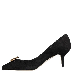 Black Amore Suede Bellucci Heels Pumps Shoes