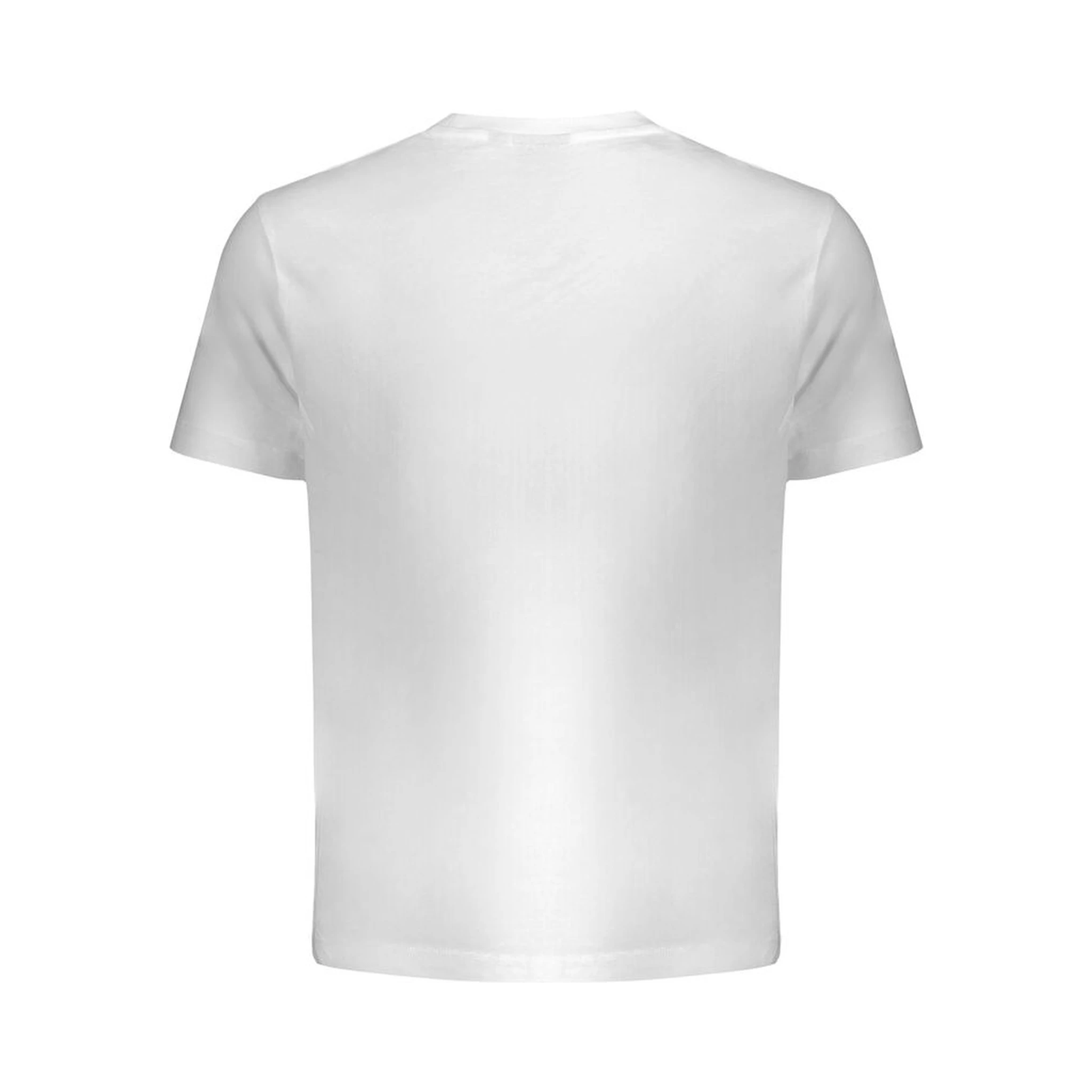 تي شيرت قطني أبيض