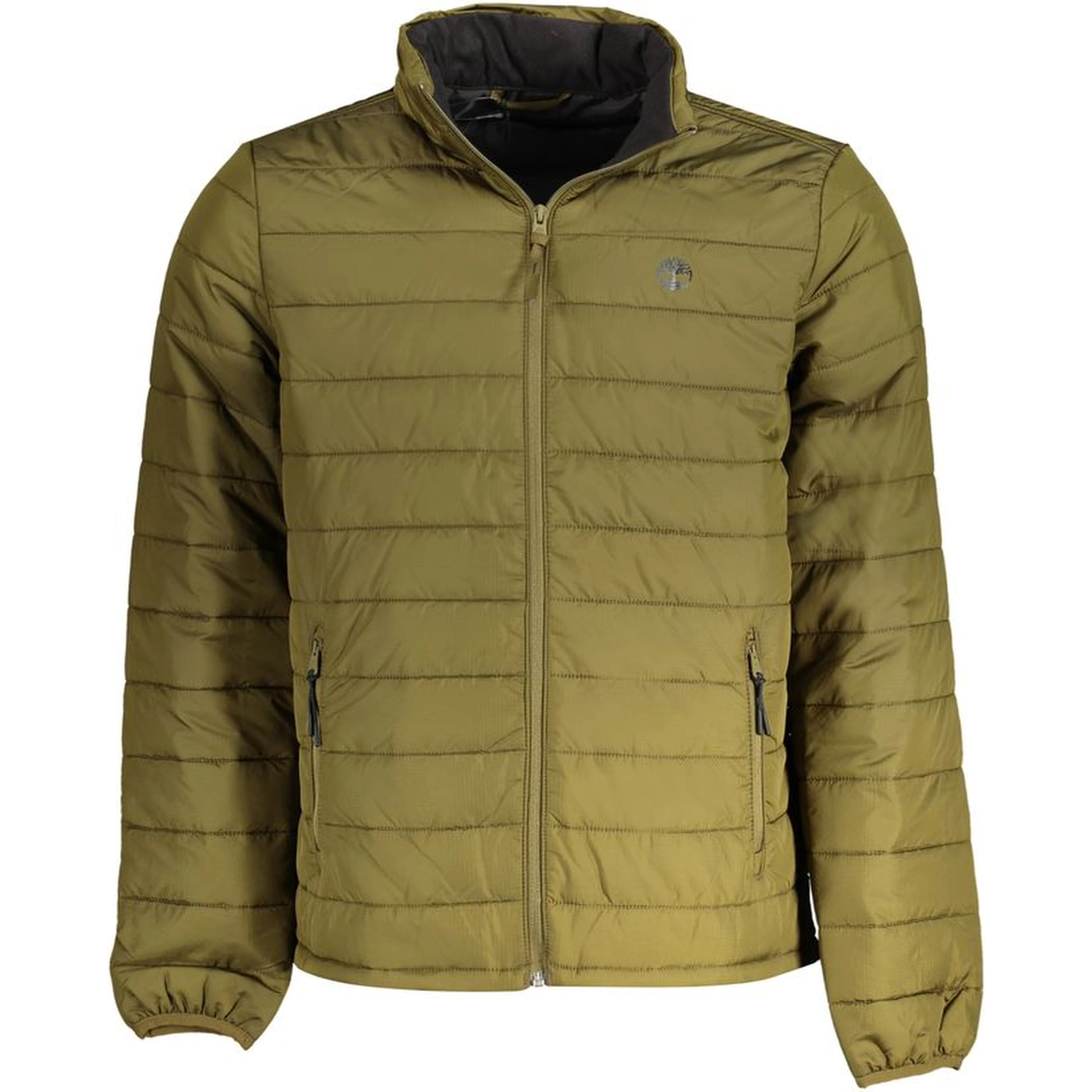 Green Polyester Jackets & Coat