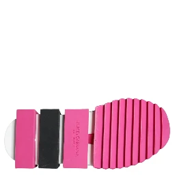 Pink Sorrento Crystals Low Top Sneakers Shoes