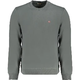 Green Cotton Sweatshirt