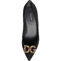 Black Amore Suede Bellucci Heels Pumps Shoes