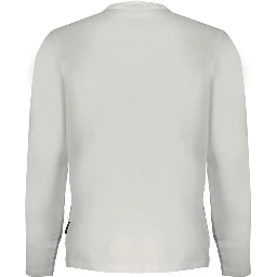 تي شيرت قطني أبيض