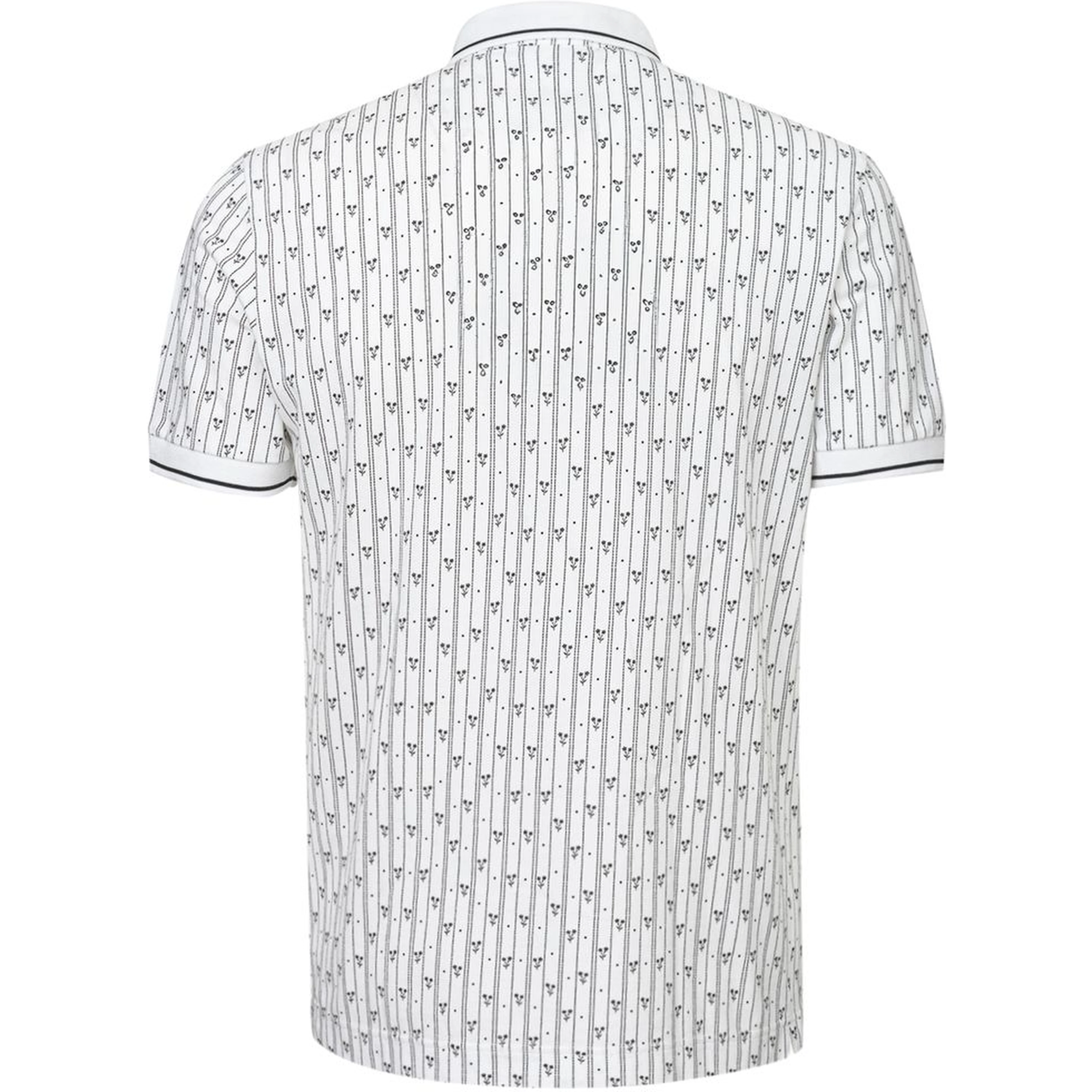 White Cotton Polo Shirt