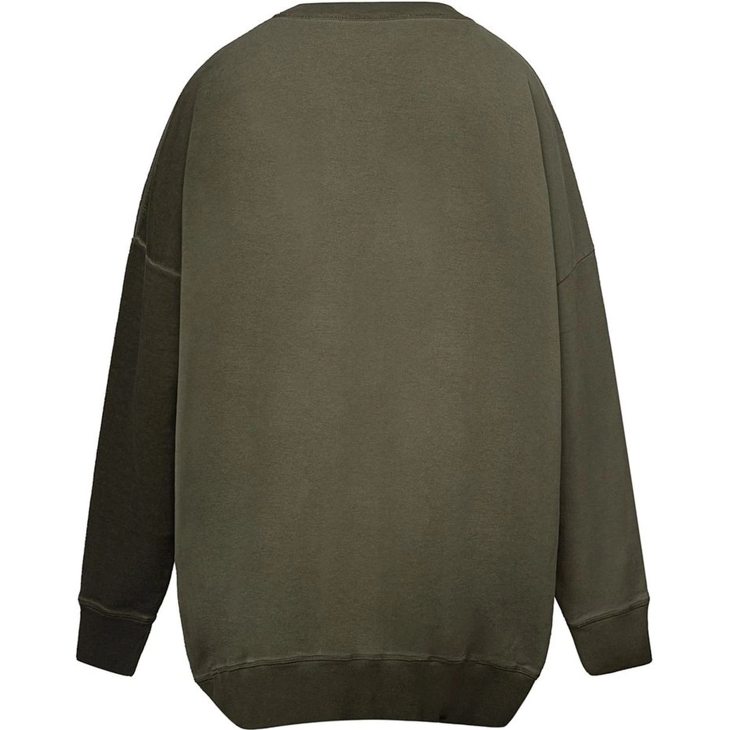 Green Cotton Sweatshirt